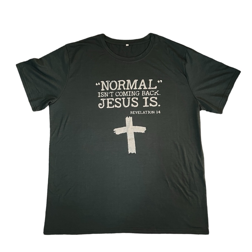 NIB Mens Casual Short Sleeve T-shirt 2XL